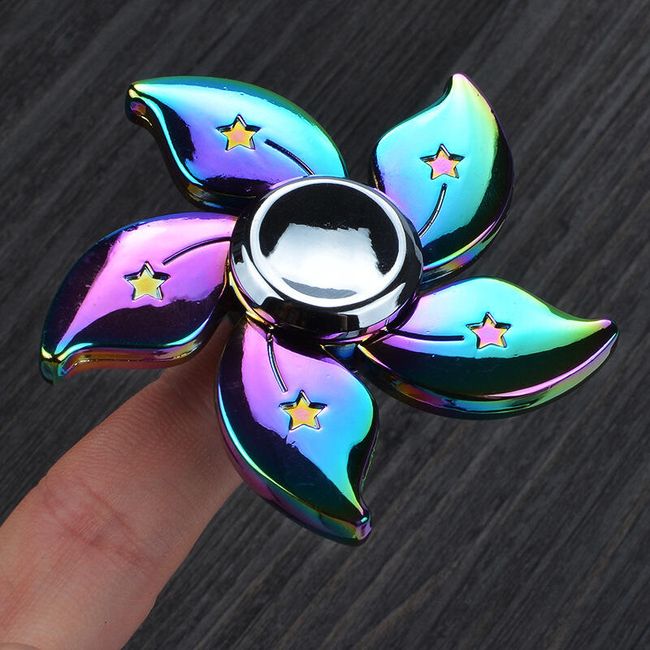 Antistresová pomůcka fidget spinner - stylové varianty 1