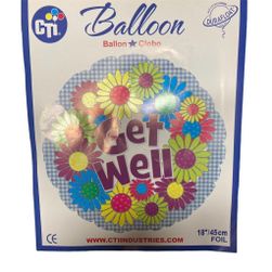 Balon imprezowy Get Well - wczesne przybycie, Wariant: ZO_ba0a06b0-abc0-11ee-a9ff-8e8950a68e28
