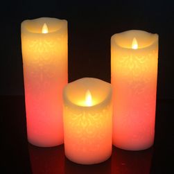 LED svíčky měnící barvu