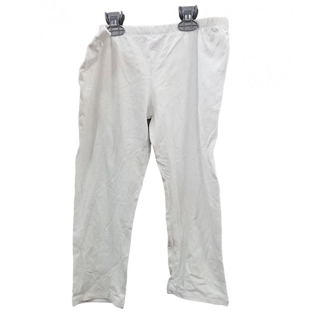 Jambiere 3/4 Bershka pentru femei cu dantelă - alb, mărimi XS - XXL: ZO_a5453f00-10ed-11ef-afc2-aa0256134491 1