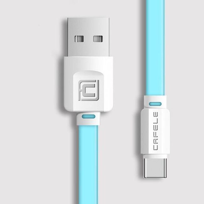 USB кабел тип C - 5 цвята и 2 дължини 1