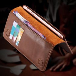 Univerzální pouzdro na mobil s peněženkou - více barev