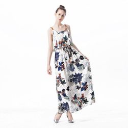 Cvjetna ljetna duga haljina - zanimljivi krojevi