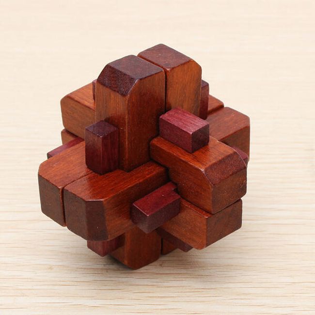 Drewniana łamigłówka - 3D puzzle 1