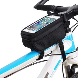 Geantă pt. bicicletă cu vizor pt. telefon - 4 culori