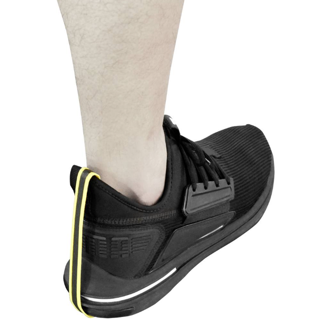 Quadrios ESD заземяващи ленти за еднократна употреба за обувки 10 бр. жълто, черно ZO_263073 1