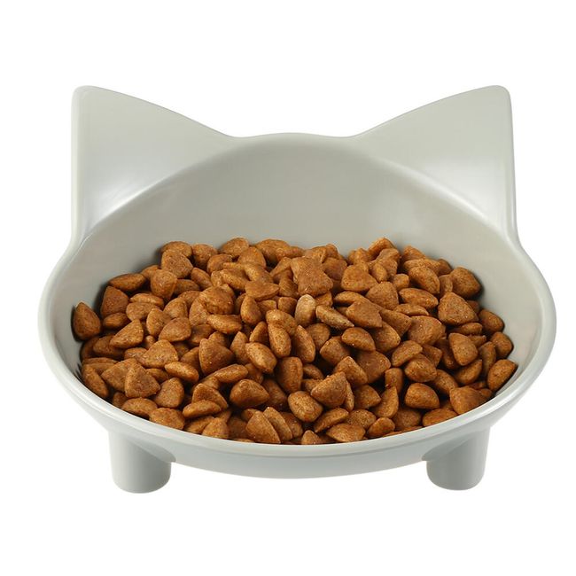 Castron pentru animale de companie în formă de cap de pisică 1