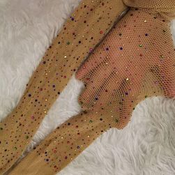 Ženske mrežaste najlon čarape Jacinth