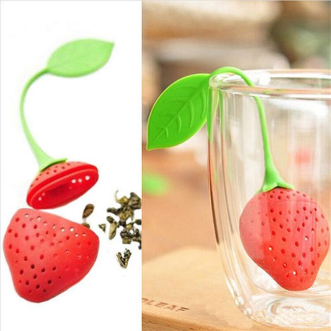 Ceai filtru de căpșuni 1