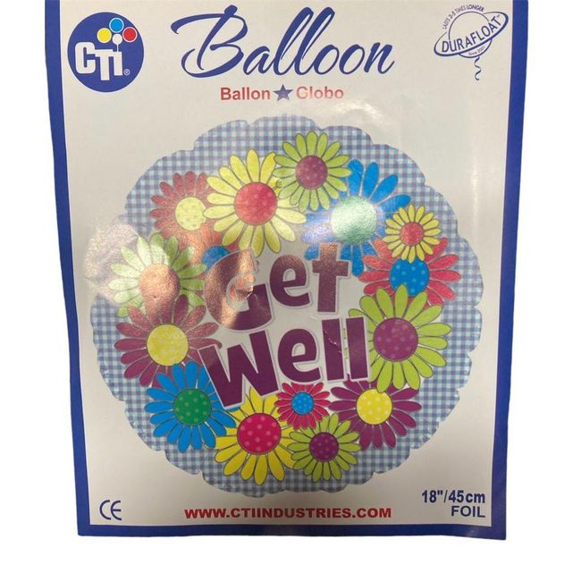 Balon imprezowy Get Well - wczesne przybycie, Wariant: ZO_ba0a06b0-abc0-11ee-a9ff-8e8950a68e28 1