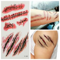 Privremena tetovaža - ožiljci