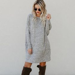 Ženske puloverske obleke - 6 različic