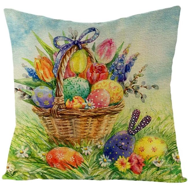 Easter pillow case VEL74 1