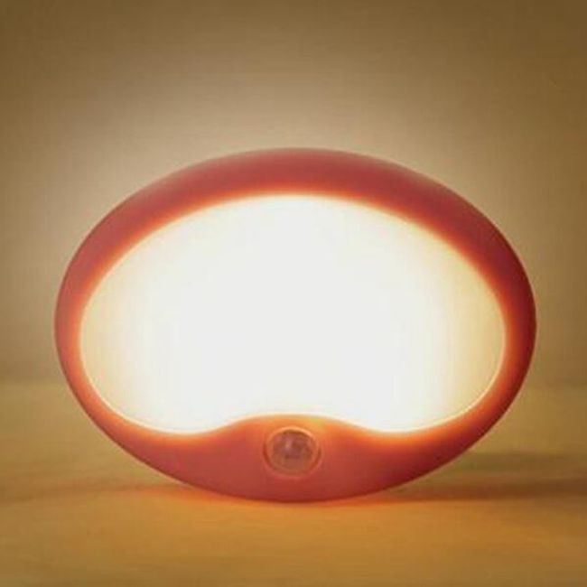 LED noční světlo se senzorem v oválním tvaru 1