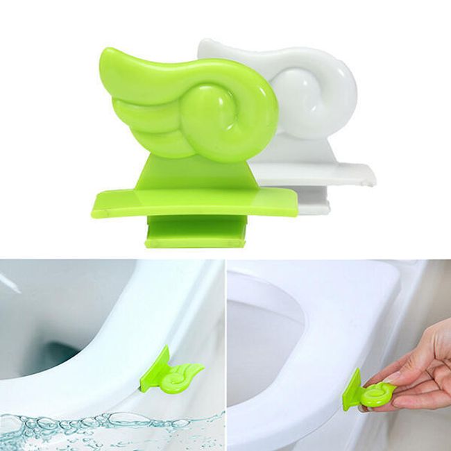 Помощ за повдигане на тоалетната седалка - зелена 1
