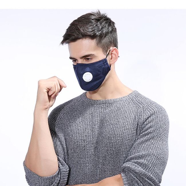 Protective mask with exhalation valve KO5 1