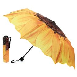 Umbrelă cu motiv de floarea-soarelui ZO_ST00081