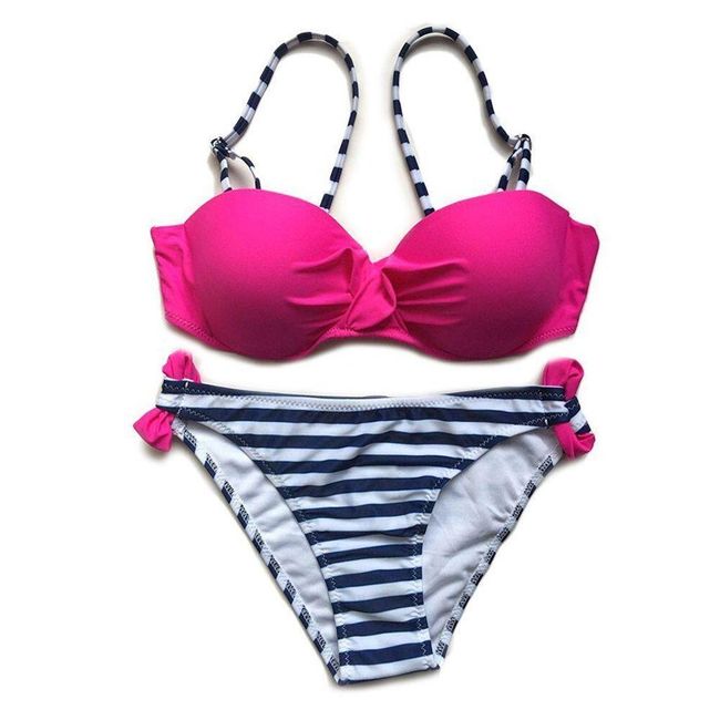 Bikini pentru femei PINK, mărimi XS - XXL: ZO_229401-XL 1