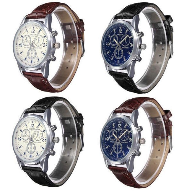 Náramkové hodinky pro muže ve čtyřech barvách 1