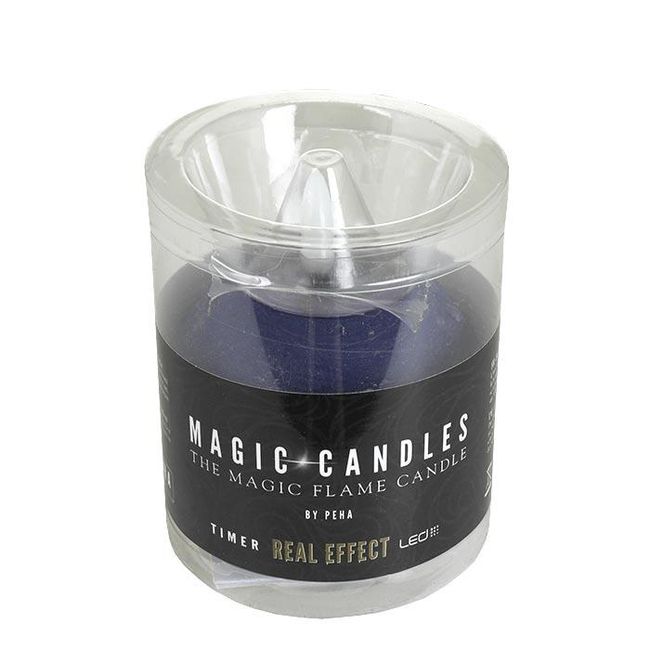 Magic Candles - Świeca LED - Ø 7x7cm - Nocny błękit ZO_XDKO79182 1