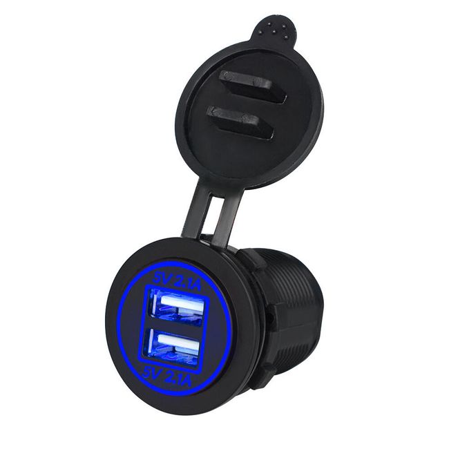 Încărcător auto USB dual 1