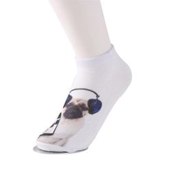Čarape za gležnjeve sa životinjama - 8 varijanti