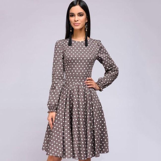 Long sleeve dress Cilla 1