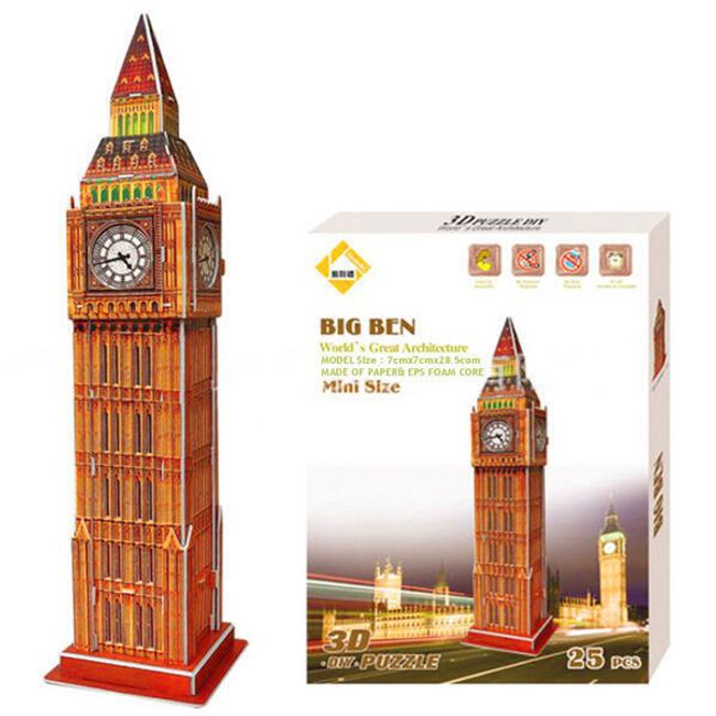 Stavebnice 3D model Big Benu 1