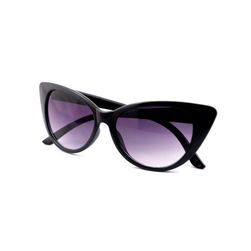 Дамски слънчеви очила с котешки очила - 12 варианта