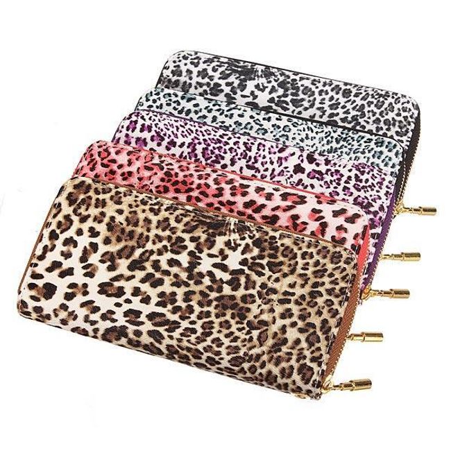 Dámska peňaženka s leopardím vzorom - v 5 farbách 1