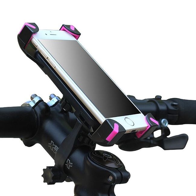 Suport universal de bicicletă pentru telefon sau GPS - 2 culori 1