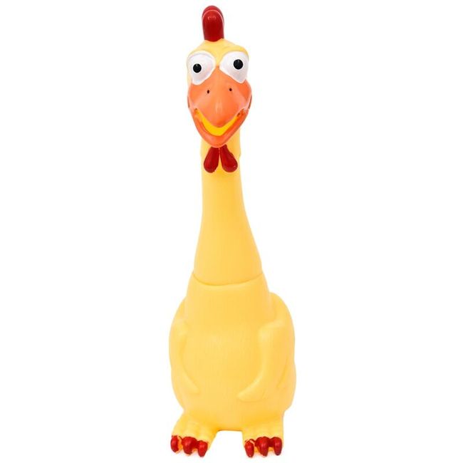 Gumowy kurczak - zabawka dla psa 1
