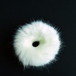 Dámská gumička - chlupatá