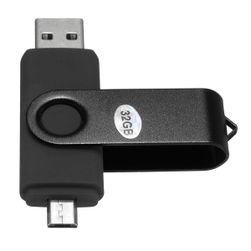 Micro USB flash disk 32 GB - více barev