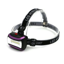 LED čelovka - 3 barvy
