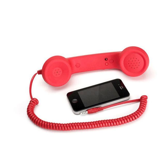 Retro sluchátko k mobilnímu telefonu - 7 barev 1
