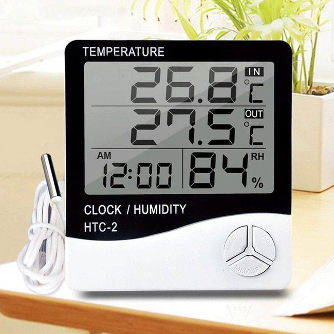 Termometru și higrometru LCD pentru cameră TH88 1