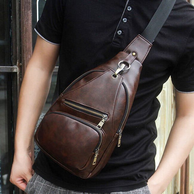 Pánská stylová taška přes rameno 1