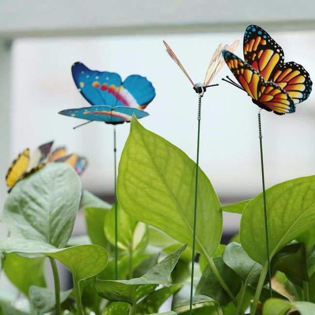 Zahradní dekorace v podobě motýla - 15 ks 1