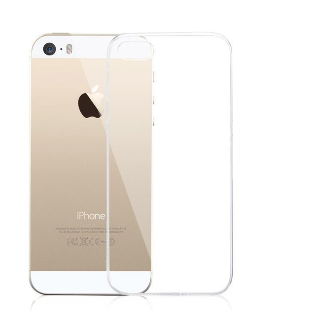 Прозрачен заден капак за iPhone 5 / 5S / SE 1