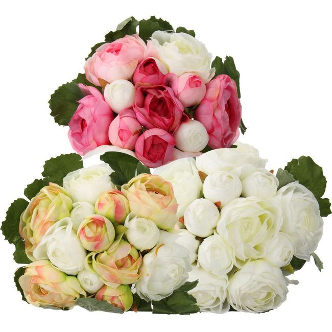 Umělá kytice s květy jasmínu - 13 ks, 3 barevné varianty 1