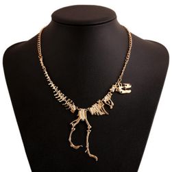 Elegantna ogrlica z okostjem tiranozavra
