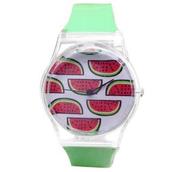 Kolorowe zegarki - różne letnie wzory