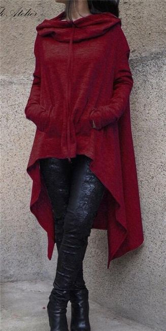 Hosszú női pulóver - 5 színben 1