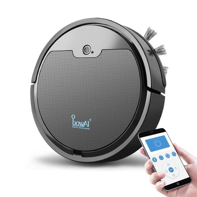 Robotic vacuum cleaner with wiper RT829 1