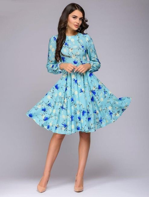 Long sleeve dress Amelie 1