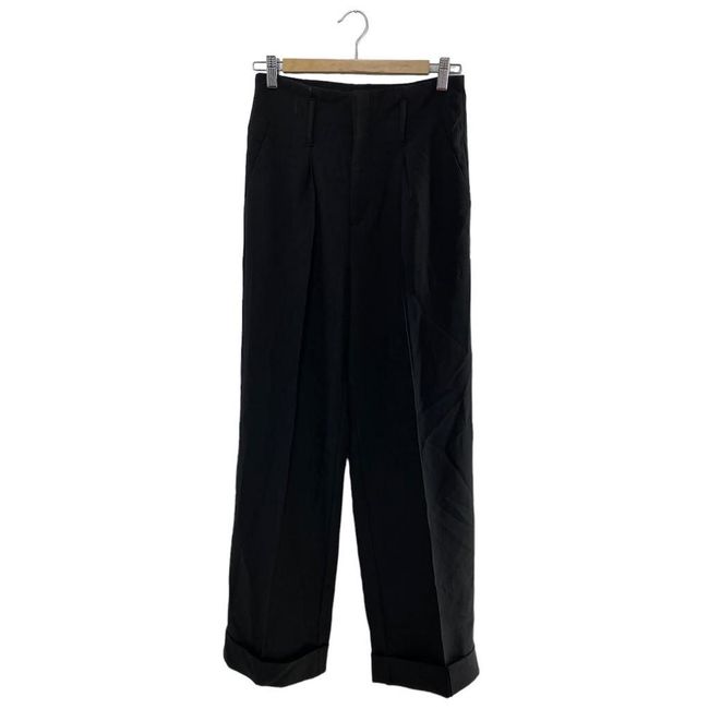 Dámské společenské kalhoty, BIK BOK, černé s páskem, Velikosti XS - XXL: ZO_f5148c98-a7a3-11ed-824d-9e5903748bbe 1