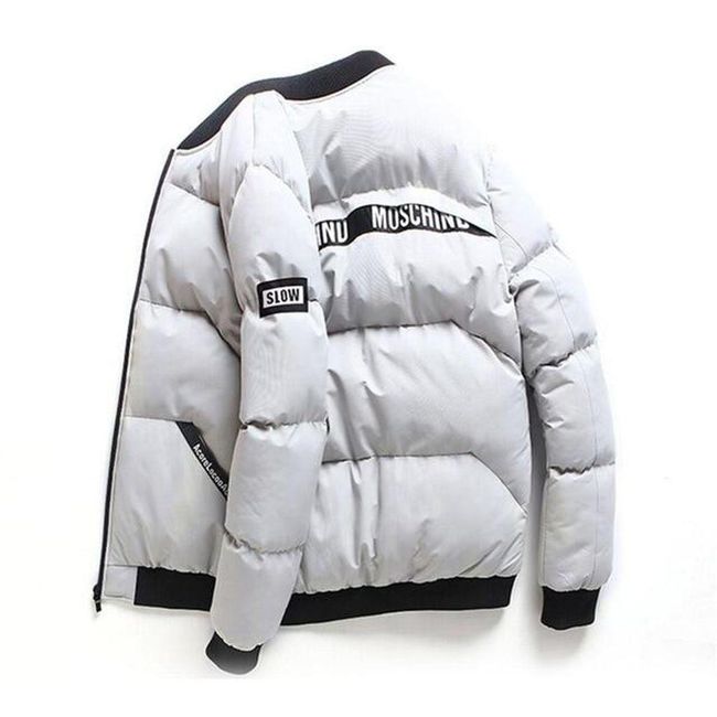 Férfi téli kabát Ruff - 4 változat Szürke - XXL méret, XS - XXL méretek: ZO_238128-3XL 1