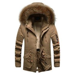 Moška zimska jakna Noah khaki XXXL, velikosti XS - XXL: ZO_234150-3XL