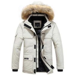 Muška zimska jakna Aron - kaki - veličina L, veličine XS - XXL: ZO_233964-4XL